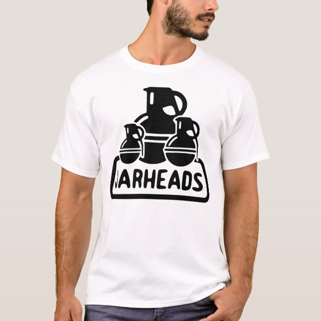 Jarheads Grenades  © FB @ #USAPatriotGraphics  T-Shirt (Front)