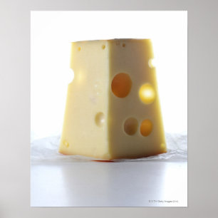 Jarlsberg Cheese Slice Poster