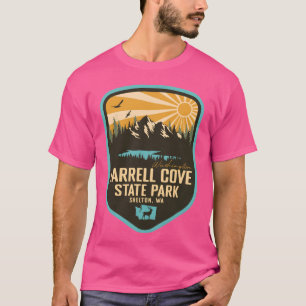 Jarrell Cove State Park Washington Camping Retro f T-Shirt