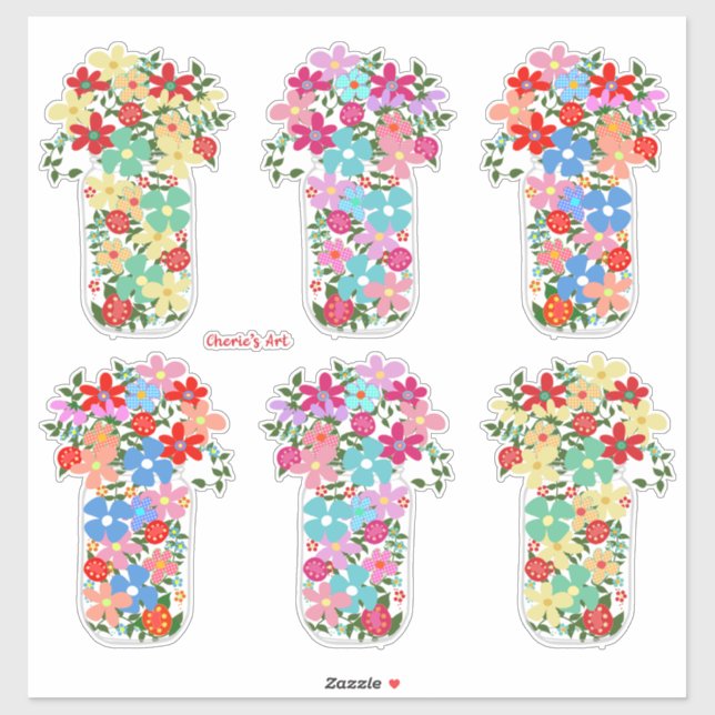 Jars Full of Flowers (Sheet)