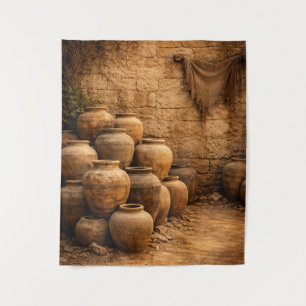 Jars of Clay Photo Backdrop Tapestry