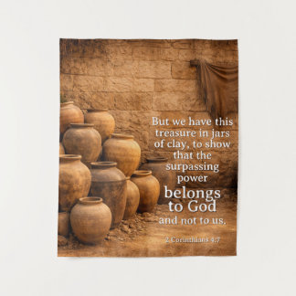 Jars of Clay Photo Booth Backdrop Tapestry