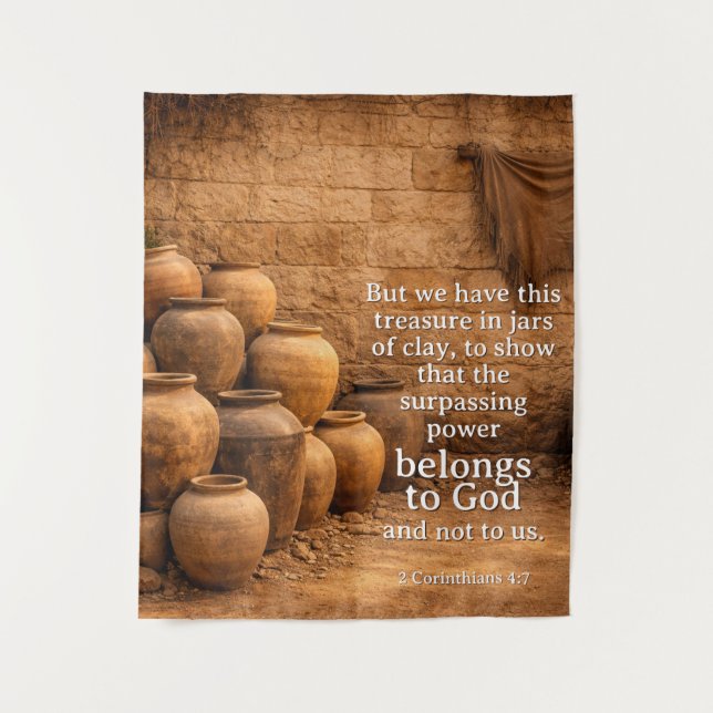 Jars of Clay Photo Booth Backdrop Tapestry (Front)