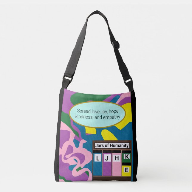 Jars of Humanity Crossbody Bag (Front)