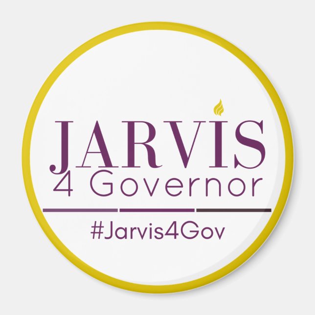 Jarvis 4 Governor Magnet (Front)