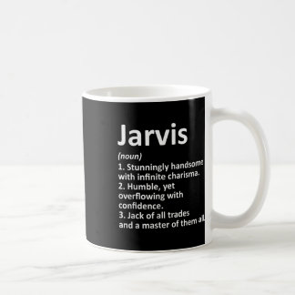 Jarvis Definition Personalised Name Funny Birthday Coffee Mug