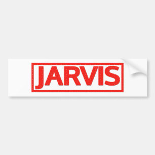 Jarvis Stamp Bumper Sticker