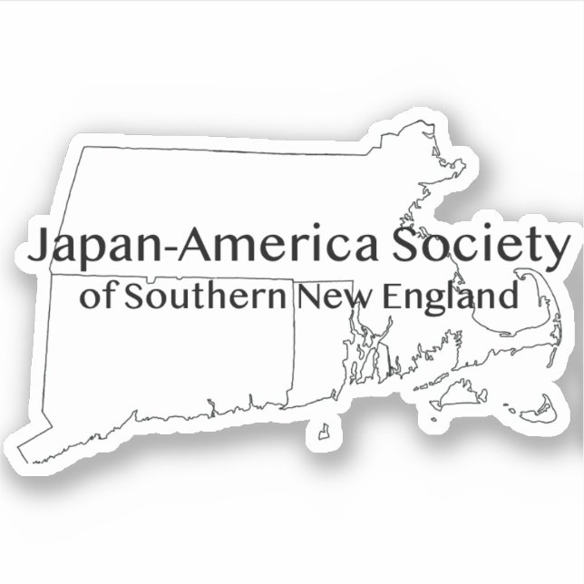 JAS Southern New England Map Sticker (Front)