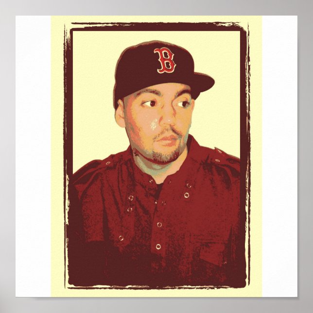 Jasen Sousa No Look Pose Poster (Front)