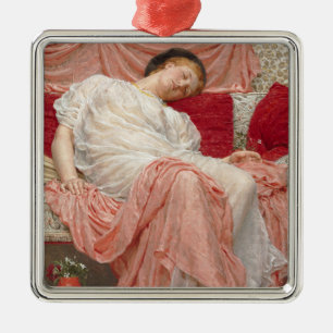Jasmine (Beautiful Young Sleeping Woman) Metal Tree Decoration