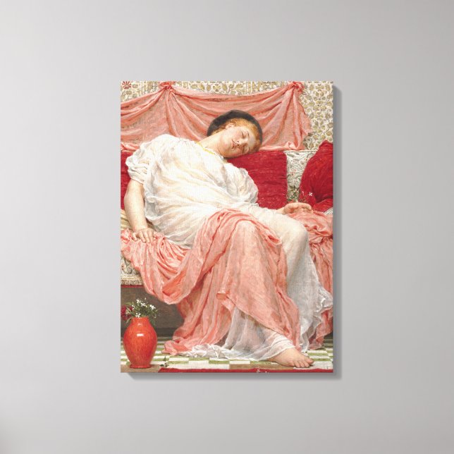 Jasmine by Albert Joseph Moore, Victorian Fine Art Canvas Print (Front)