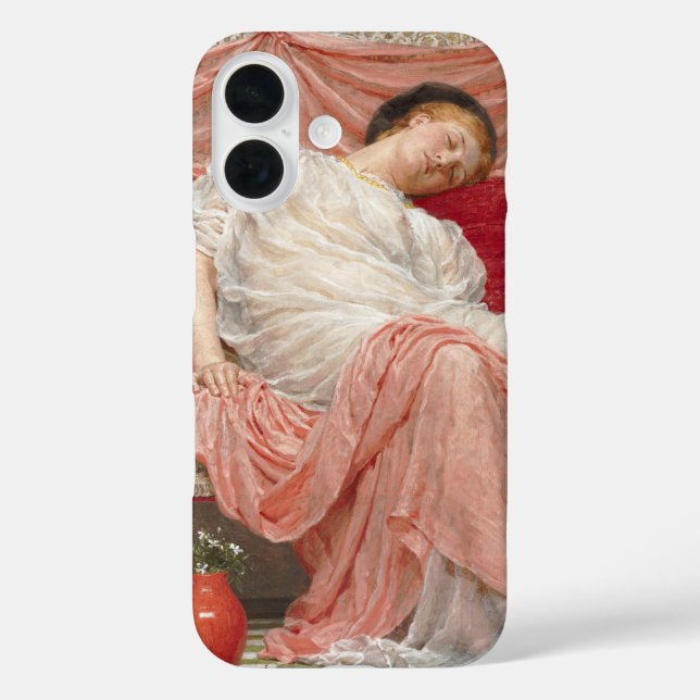 Jasmine by Albert Joseph Moore, Victorian Fine Art Case-Mate iPhone Case (Back)