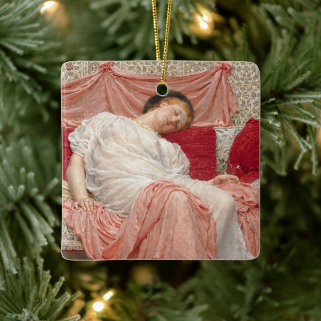 Jasmine by Albert Joseph Moore, Victorian Fine Art Ceramic Ornament (Tree)
