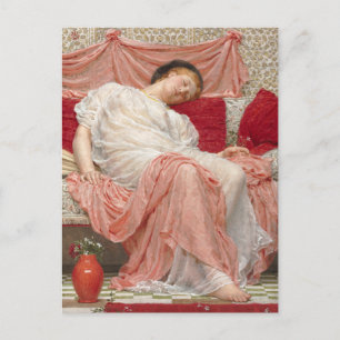 Jasmine by Albert Joseph Moore, Victorian Fine Art Postcard
