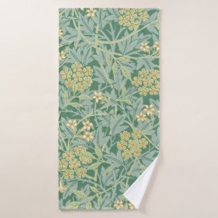 Jasmine by William Morris Bath Towel
