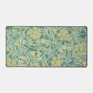 Jasmine by William Morris Desk Mat
