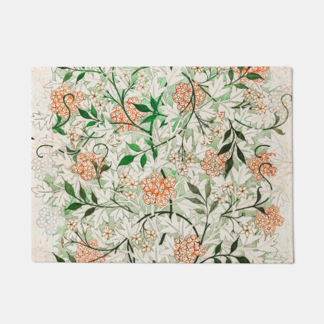 Jasmine By William Morris Doormat (Front)