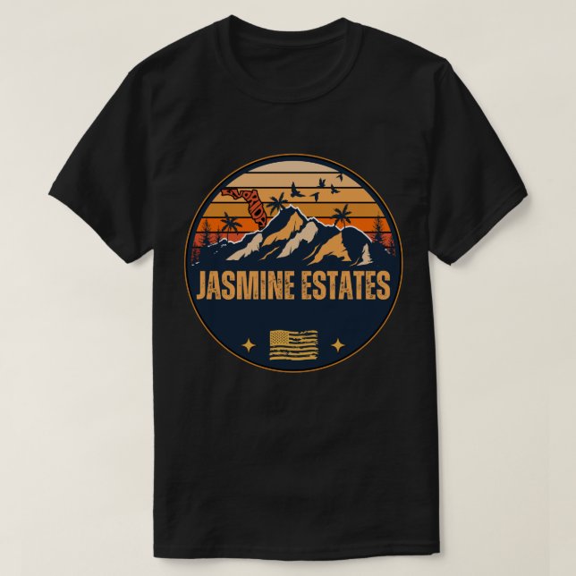 Jasmine Estates, Florida  T-Shirt (Design Front)