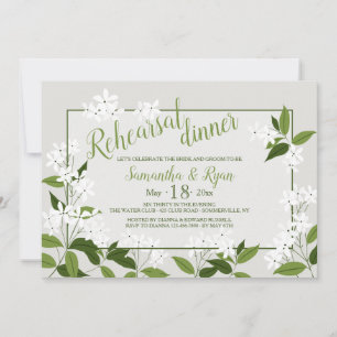Jasmine Horizontal Invitation
