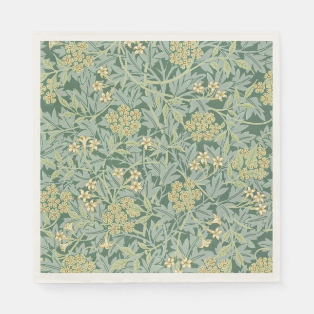 Jasmine, pattern by William Morris, Napkin (Front)