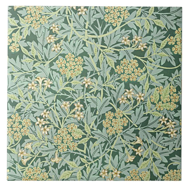Jasmine, pattern by William Morris, Tile (Front)