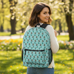 Jasmine Printed Backpack