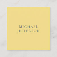Jasmine & Slate Grey Minimalist Plain Modern Name