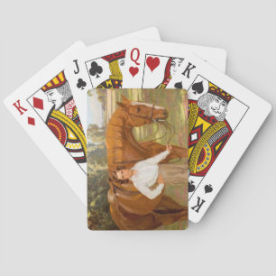 Jasmine the Horse (by Algernon Talmage) Playing Cards