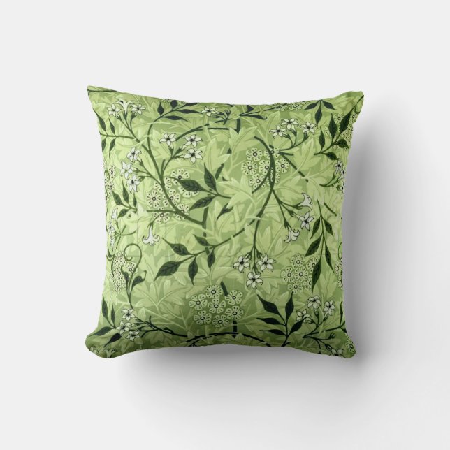 Jasmine Throw Pillow (Front)