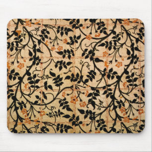 Jasmine trail curtain design, 1868-70 (printed cot mouse mat
