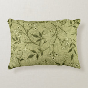 'Jasmine' wallpaper design, 1872 Decorative Cushion