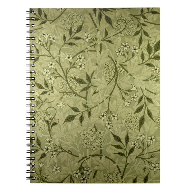 'Jasmine' wallpaper design, 1872 Notebook (Front)
