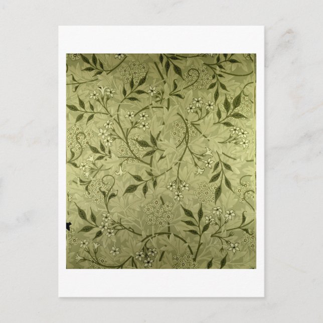 'Jasmine' wallpaper design, 1872 Postcard (Front)