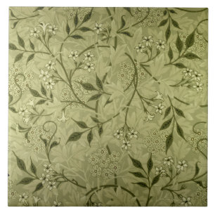 'Jasmine' wallpaper design, 1872 Tile