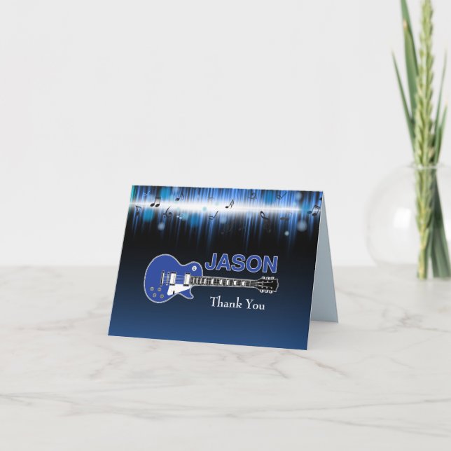 Jason Bar Mitzvah Thank You Card1 (Front)