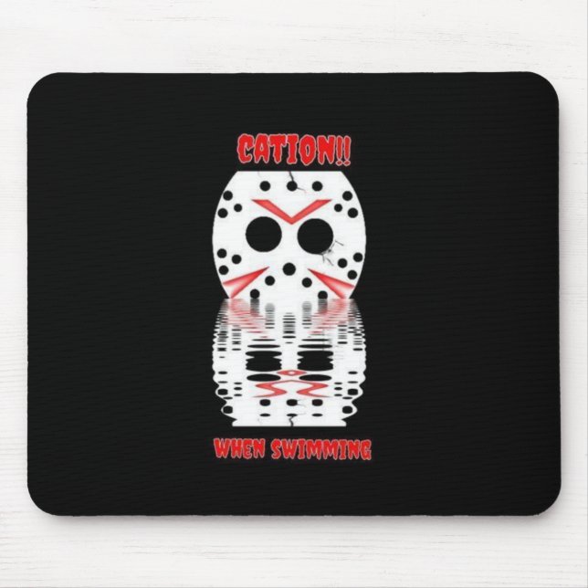 Jason Friday the 13th Mouse Mat (Front)