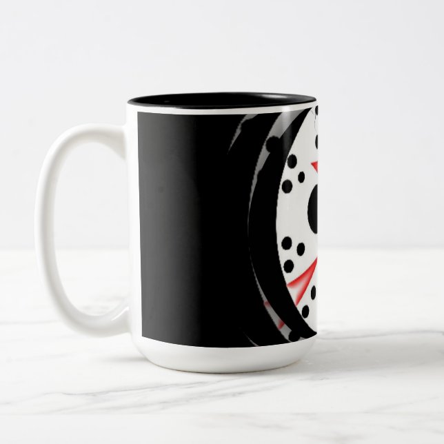 Jason Friday the 13th Two-Tone Coffee Mug (Left)