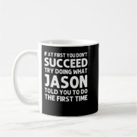 JASON Gift Name Personalised Birthday Funny Christ