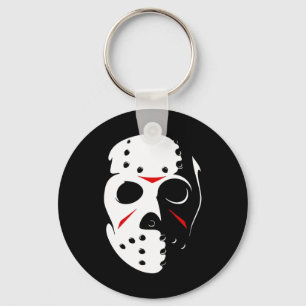 Jason Hockey Mask Halloween Friday 13th Key Ring