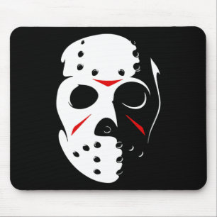 Jason Hockey Mask Halloween  Friday 13TH  Mouse Mat