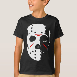 Jason Hockey Mask Halloween Friday 13th  T-Shirt