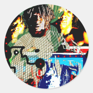 JASON JENKINS LIVE AD CLASSIC ROUND STICKER