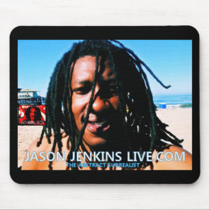 JASON JENKINS LIVE.COM MOUSE MAT