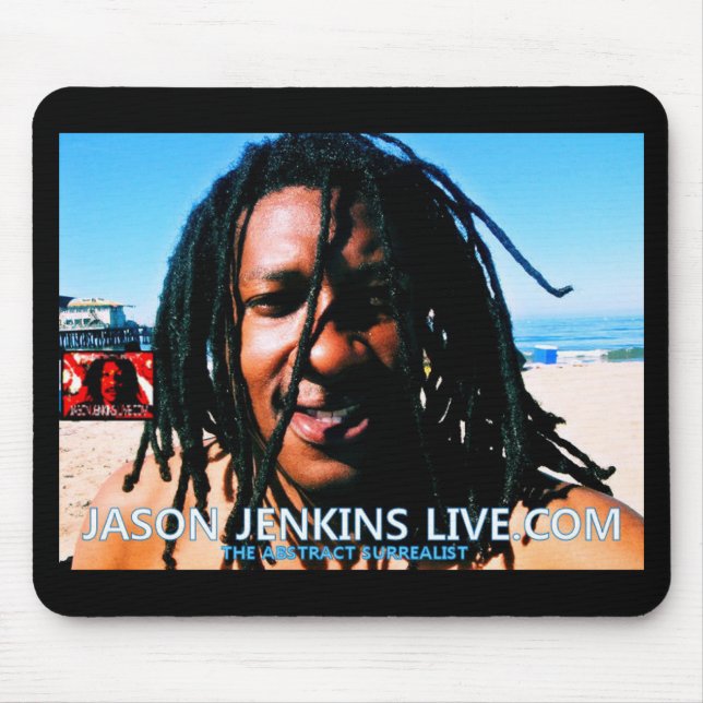 JASON JENKINS LIVE.COM MOUSE MAT (Front)
