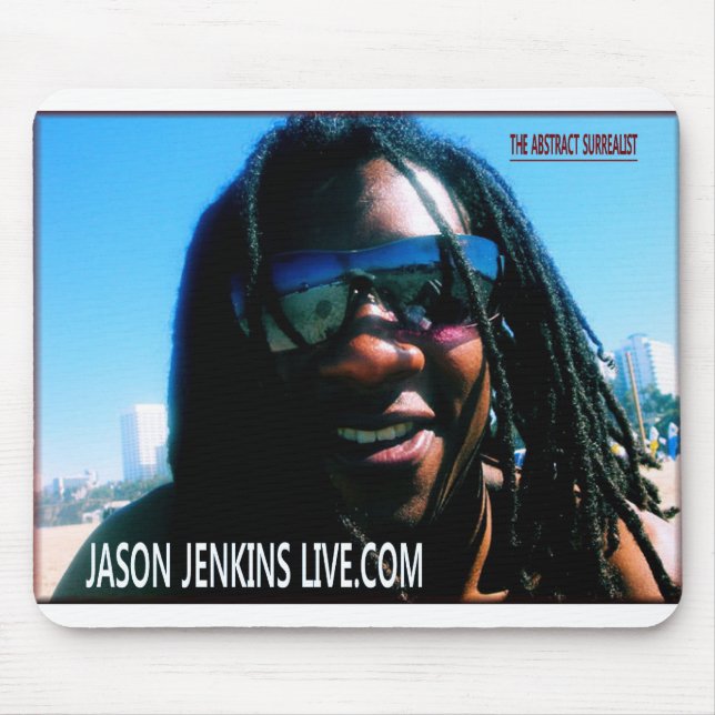 JASON JENKINS LIVE.COM MOUSE MAT (Front)