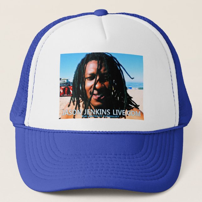 JASON JENKINS LIVE.COM TRUCKER HAT (Front)