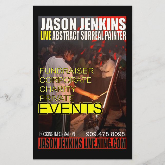 JASON JENKINS LIVE EVENTS FLYER (Front)