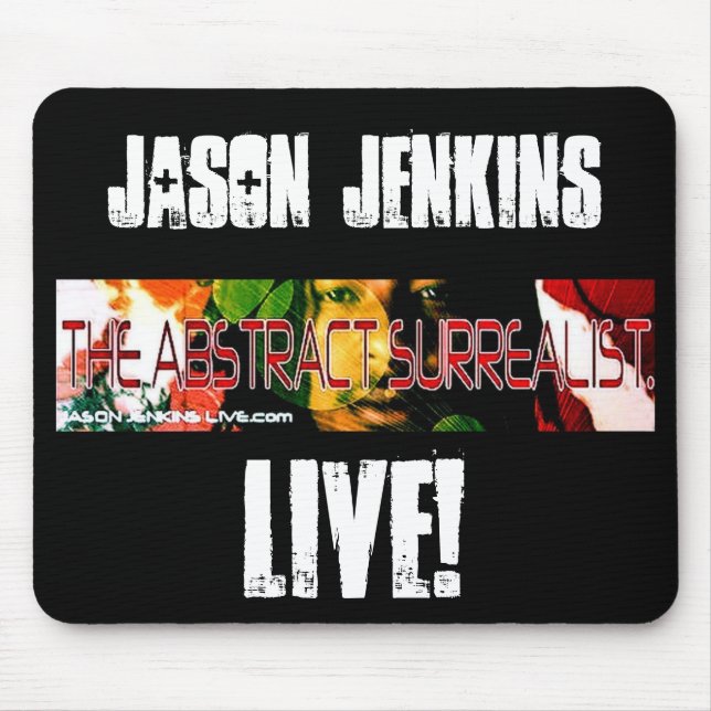 JASON JENKINS, LIVE! MOUSE MAT (Front)