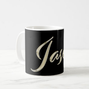 Jason Name whitegold Tasse Teetasse Kaffeetasse Coffee Mug