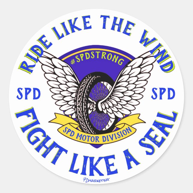 JASON SEALS SLIDELL POLICE SPD MOTORBIKE PRAYERS (Front)